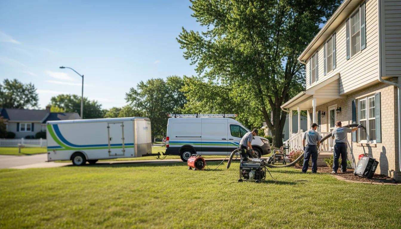 Flooded Basement Restoration And Cleanup With Repair in Dayton, MT near me